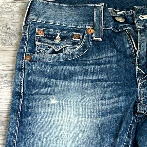 True Religion Men's Slim Blue Jeans Sz 29 - Picture 2 of 13